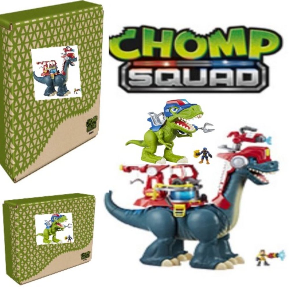 Blazeasaurus🦕 & Sparks McKenzie Playset + Troopersaurus & Bobby🦕BUNDLE SET🆕